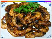 Assam Prawns, North East India Food